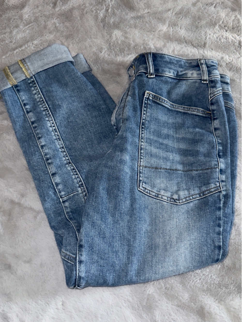 Women’s Pilcro Denim Jeans – Classic Straight ankle pant